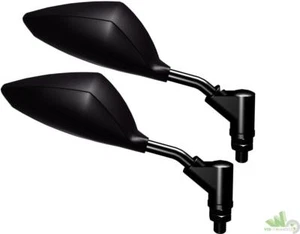 2 SPECCHIETTI PICCOLI YAMAHA TMAX T-MAX 2007 2008 2009 MANUBRIO NERI SPECCHI * - Foto 1 di 2