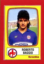 1985-86 FOOTBALLERS - Panini - Figurine - Stickers - ROBERTO BAGGIO - FLORENTINE - Rec