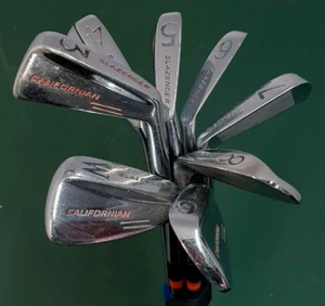 Set Of 8 x Slazenger Californian/ Johnny Miller Irons 3-PW Regular Steel Shafts - Picture 1 of 6