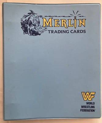 1993 Merlin Ordner plus kompletter Kartensatz von 192 Cards, Wrestling WWF, top - Bild 1 von 4