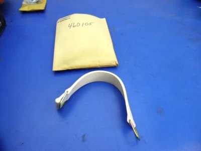 Green Machine 460105, White Rubber Strap , NEW, Lot of 1 - Image 1 of 4