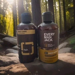Every Man Jack 2-in-1 Shampoo + Conditioner Sandalwood 8.0 (Unboxed) - Picture 1 of 1