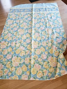 SPRING Floral Splash Country Farm Easter Holiday Rectangular aprox. 58x88 - Picture 1 of 8