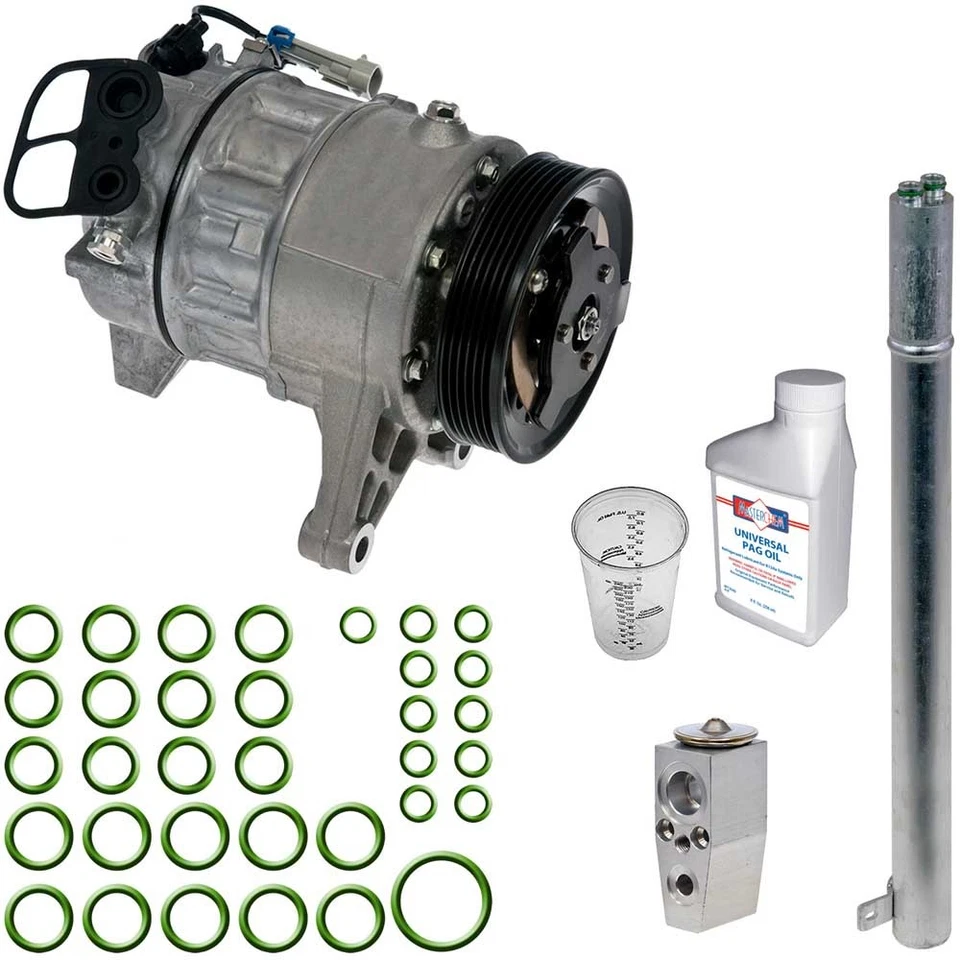 For Dodge Durango 2012 2013 Omega AC Compressor w/ A/C Repair Kit DAC - Image 1 of 1