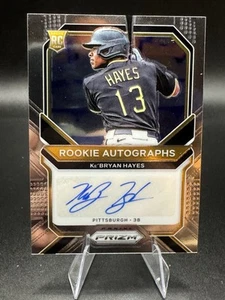 Autógrafos de novato Ke'Bryan Hayes 2021 Panini Prizm Piratas RA-KBH - Imagen 1 de 2