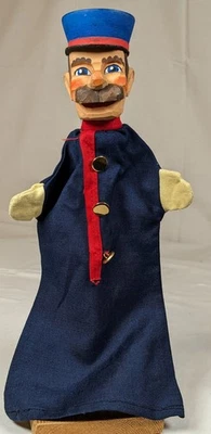 Original Hohnsteiner Kasper Handspielpuppe 9-er Kopf - Bild 1 von 4