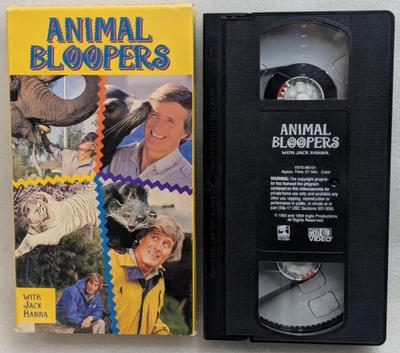 Animal Bloopers Jack Hanna (VHS, 1994, Republic Pictures Time Life Video) - Image 1 of 4