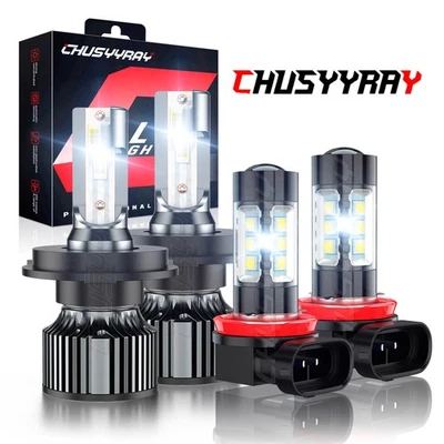 For Suzuki Swift GLS Hatchback 2007-2019 LED Headlights High Low Fog Light Bulb - Image 1 of 4