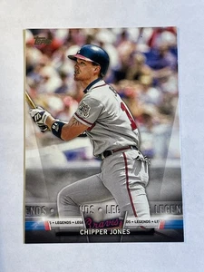 2018 Topps - Salute Legends #S-71 Chipper Jones Atlanta Braves - Picture 1 of 2