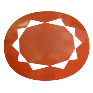 3.63 ct Mesmerizing Oval Cut (11 x 9 mm) Orange Red Color Labradorite Gemstone - Picture 1 of 1