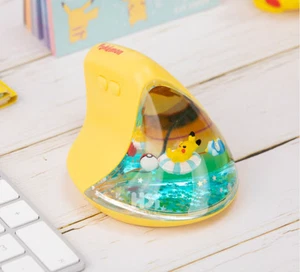 Pokémon Pikachu Official Wireless Vertical Mouse – Wrist-Saving Design Dual-Mode - Picture 1 of 5