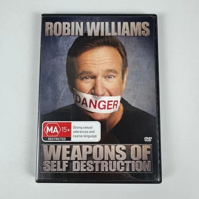 Robin Williams Weapons Of Self Destruction ( CD & DVD 2010) Region all - Image 1 of 4