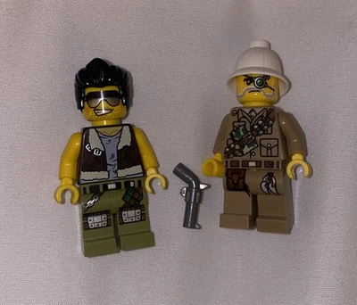 LEGO Major Quinton Steele & Frank Rock Mini Figures - Image 1 of 4