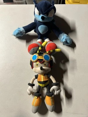 Sonic The Hedgehog Plush x 2 Charmy The Bee & Werehog (Played Condition) - Image 1 of 4