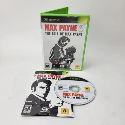 Max Payne 2: The Fall of Max Payne (Microsoft Xbox, 2003) CIB Completo - Testado! - Imagem 1 de 4