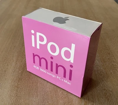 Apple iPod Mini 2nd Generation 4GB Pink Sealed In Box, Collectible - Image 1 of 4