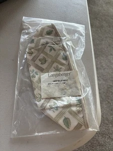 LONGABERGER Lattice Leaf Liner for Tea Basket--#2700637--NEW - Picture 1 of 2