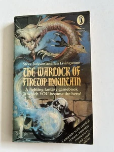 The Warlock Of Firetop Mountain Steve Jackson Ian Livingstone First Edition 1982 - Picture 1 of 11