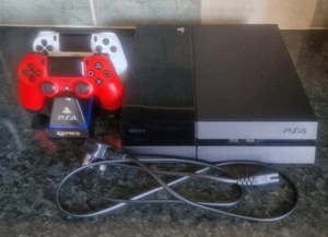Sony PlayStation 4 2TB Console with 2 Wireless Dualshock Controller's & 2 Games - Picture 1 of 24