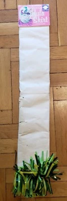 NUEVA Falda Beistle Hula Vintage 1982 36 Ancho 30 Largo EE. UU. Foto 1 de 4