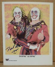 Doink the Clown WWF Autographed 8"x10" Photo w/ COA 081921MGL2