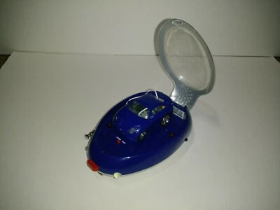 Atomic Toys Z-Cars R/C Multi Pod 1/64 scale Tiny 6 Way Controls  BLUE - WORKS! - Image 1 of 4