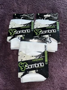 Sombrio Cool max Socks Biking Trio White 3 Pairs Small /Medium - Picture 1 of 3