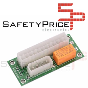 ADD2PSU ATX 24 Pin Adaptador Fuente alimentacion doble DUAL PSU 4 pin A-26 - Imagen 1 de 1