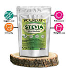 Poudre à base de plantes biologiques Calm Earth 100 % pure Stevia rebaudiana