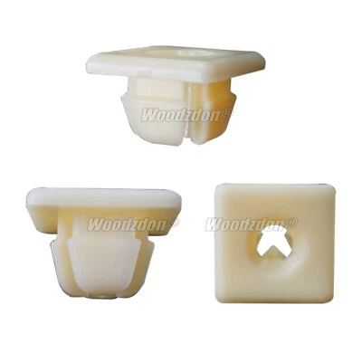 100pcs Bumper License Plate Nut Bracket Clip #14 Screw Grommet for Chevy for GM - Изображение 1 из 4