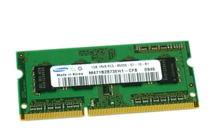 M471B2873EH1-CF8 GENUINE SAMSUNG LAPTOP MEMORY 1GB DDR3 PC3-8500S-10-B1 (CA68) - Picture 1 of 2