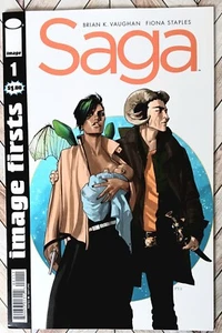 Saga #1 - Casi nuevo - 2021 - Cómics de imagen - Reimpresión de primera edición de imagen - Limpio 🙂 - Imagen 1 de 12