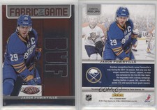 2012 Certified Fabric of the Game Mirror Red Team Die-Cut /150 Jason Pominville