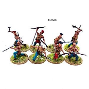 28mm Black Powder AWI / FIW Woodland Indians painted by FoWaBS.