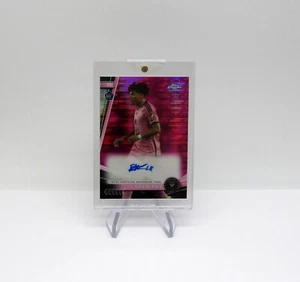 2024 Topps Chrome MLS Mania Pink Pulsar Auto 10/25 David Ruiz Inter Miami Rookie - Picture 1 of 3