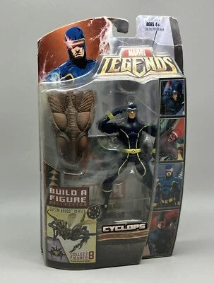 Figura de acción Marvel Legends Cyclops colección BAF Queen Brood 2007 6" (A14) Foto 1 de 4