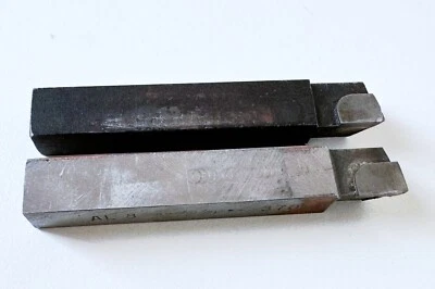 (2) Твердосплавные наконечники AL8 1/2 дюйма X 1/2 дюйма X 3-1/4 дюйма для высокопрочного токарного станка биты для резки США - Изображение 1 из 4