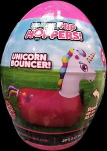 Waddle Small Inflatable Hip Hopper Bouncer up to 85 lbs PINK UNICORN NEW