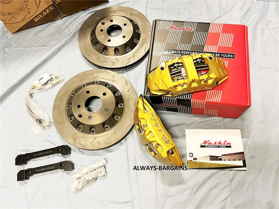 Rotor de pinza de freno trasero Nashin 4 potes trasero para Nissan 370z Z34 09-12 330x28 Foto 1 de 1
