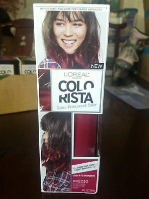 Loreal Paris Colorista Red30 4 fl oz. Color de cabello semipermanente  Foto 1 de 4
