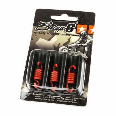 MF3278 Molle Rosse Dure per Frizione Stage6 F12 Aerox Nitro Runner Zip Nrg SR - Immagine 1 di 3