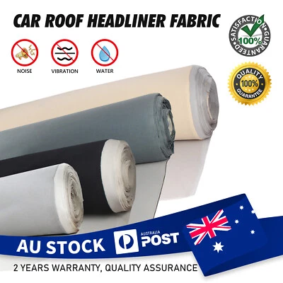 Car Roof Headliner Fabric Synthetic Foam Backed Upholstery Auto Boat Marine Trim - image 1 of 4