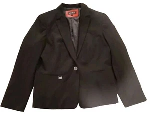 John Meyer collection women's black Suit Blazer size 16 good condition - Picture 1 of 8