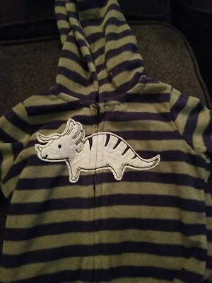 Child of Mine Dinosaurio Infantil 3-6 Meses Cremallera Completa Sudadera con Capucha Foto 1 de 3