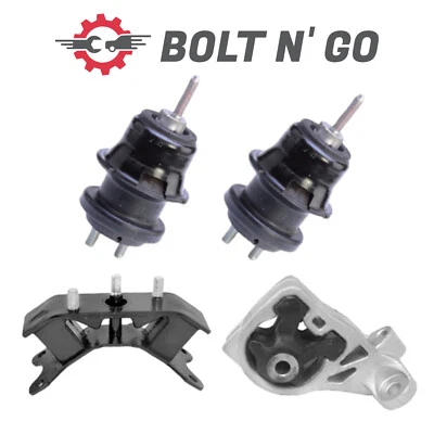 4PCS Engine Motor & Trans Mount Fits Subaru Legacy, Outback 2010-2012 2.5L - Image 1 of 4