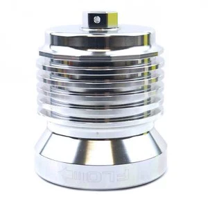 OIL FILTER SPIN ON SILVER, PC RACING S/STEEL PCS6C, REUSABLE - Picture 1 of 1