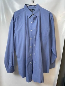 Men's size 17 34/35 Ralph Lauren Polo long sleeve dress SHIRT - Picture 1 of 6