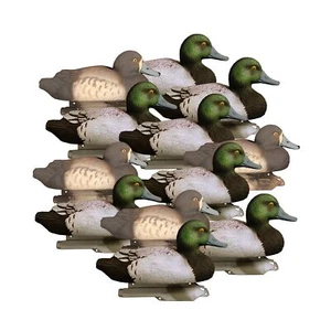 Standard Bluebill Decoys, Foam Filled Standard Bluebill 12 Pack - Picture 1 of 6