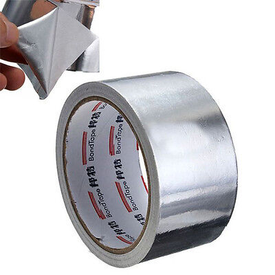 AL Aluminum Foil Joint Sealing Radiation Thermal Resist EMI Mask Adhesive Tapes • 5.69€