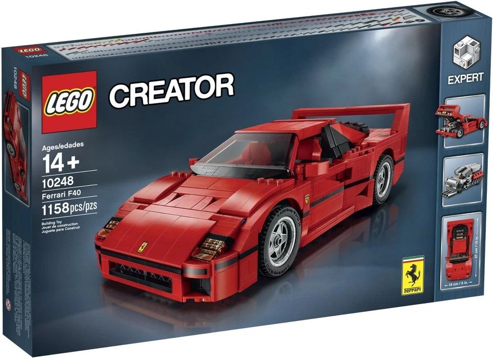 LEGO Creator Expert: Ferrari F40 (10248), Unopened - Image 1 of 1